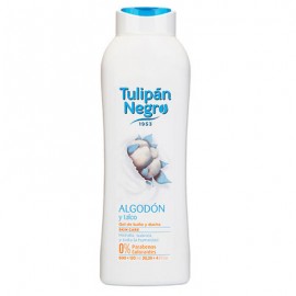 Gel douche Tulipán Negro Coton et Talc - "Algodón y talco"