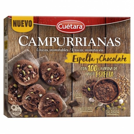 Biscuits Campurrianas aux pépites de chocolat