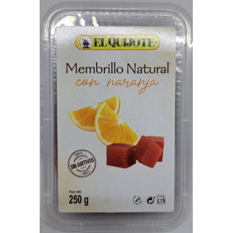 Membrillo natural con naranja