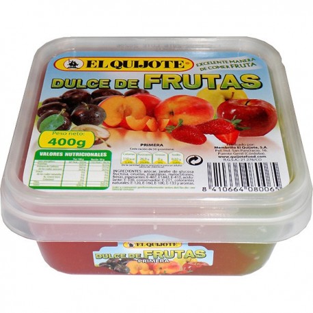 Dulce de frutas El Quijote