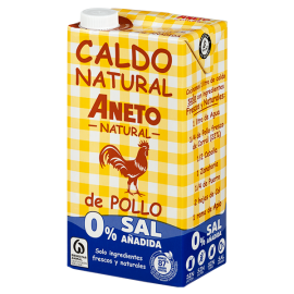 Bouillon de poulet 0% sel ajouté / Caldo de pollo 0% sal añadida