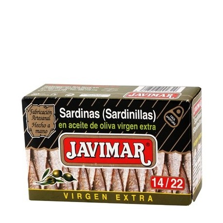 Sardinillas en aceite de oliva 14 / 22 (Petites sardines)